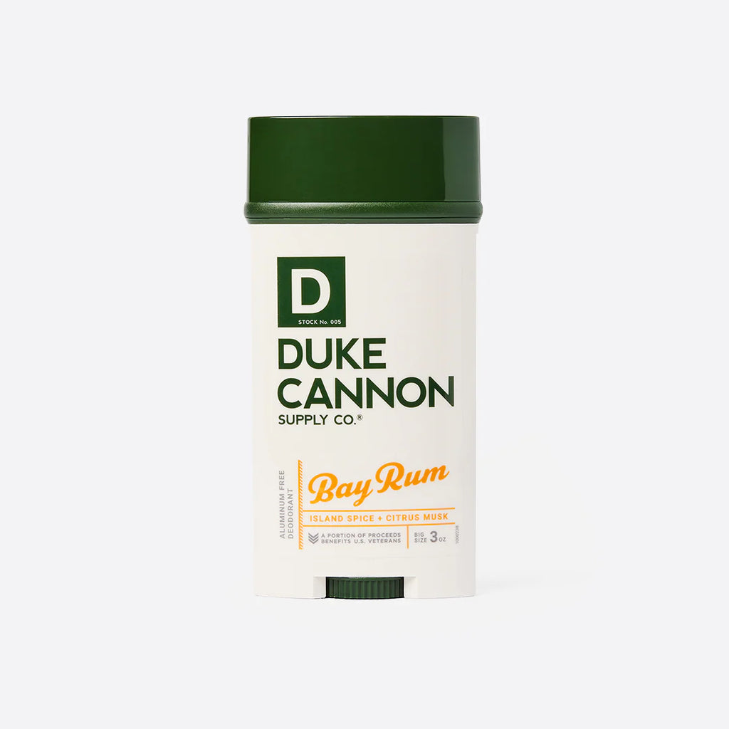 Duke Cannon ALUMINUM FREE DEODORANT Bay Rum