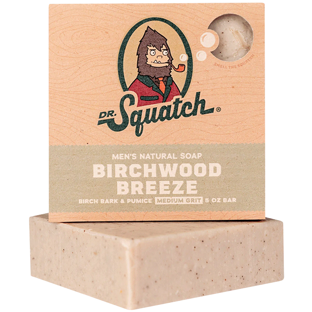 Dr. Squatch BAR SOAP Birchwood Breeze