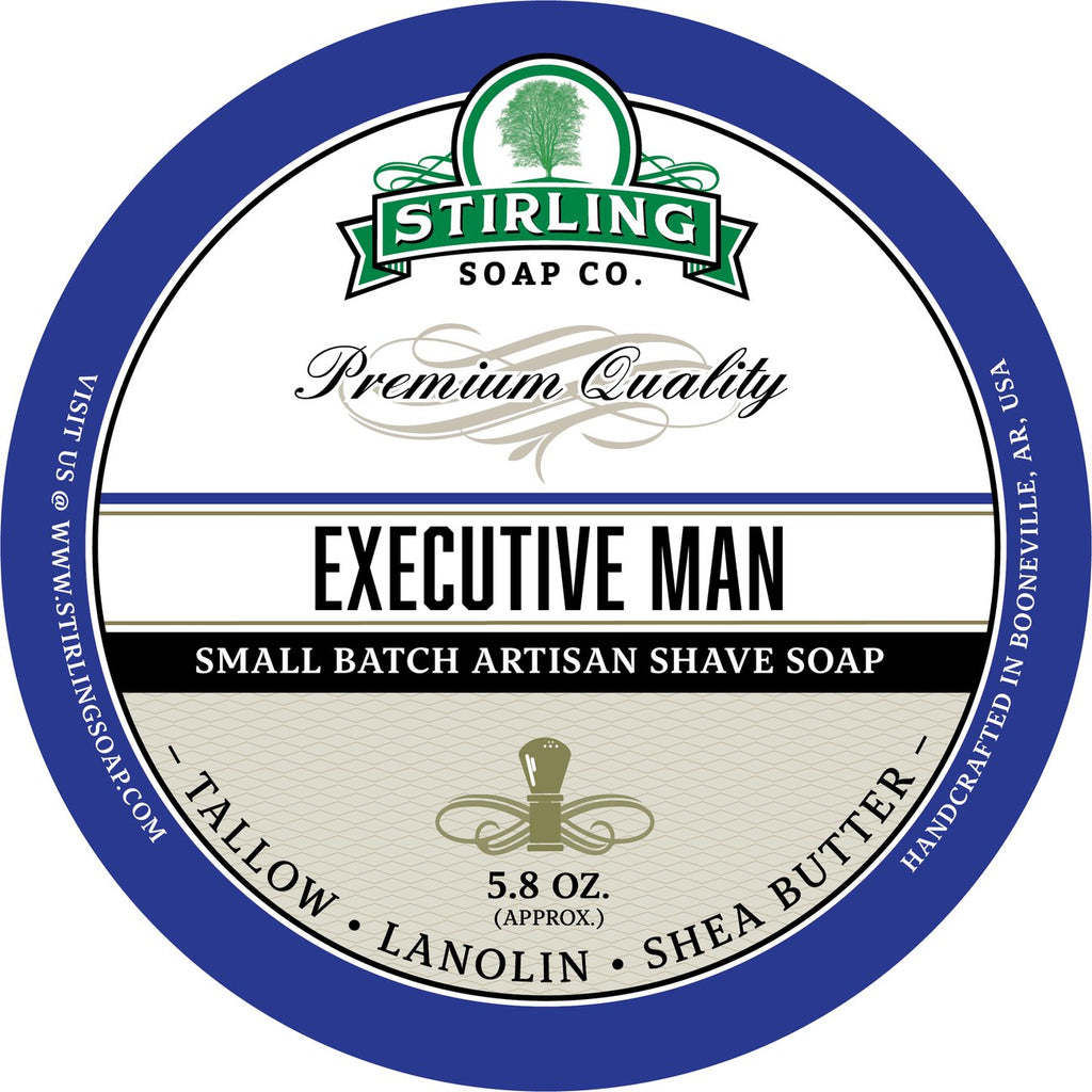 Stirling Soap SHAVE SOAP Executive Man