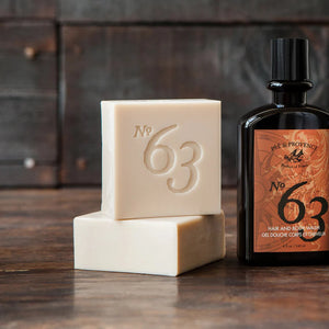 Pre de Provence No.63 Men's Cube Soap