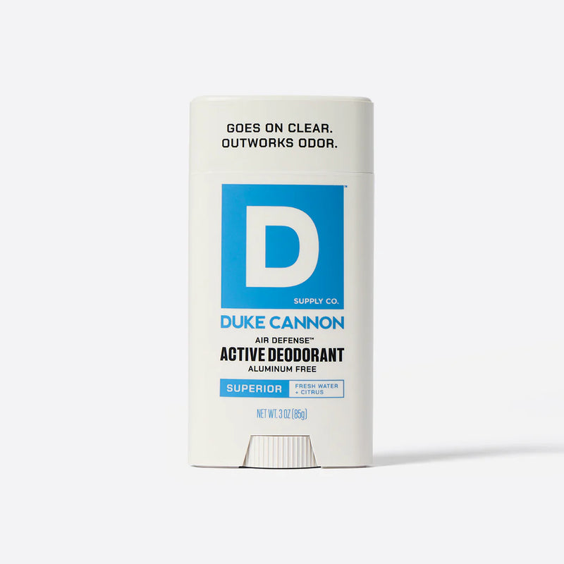 Duke Cannon Active Deodorant Aluminum Free - Superior NEW!