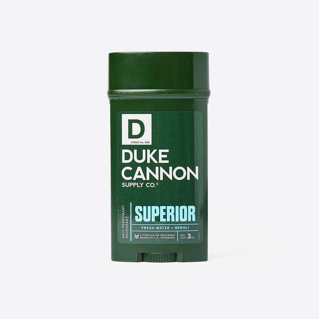 Duke Cannon ANTI-PERSPIRANT DEODORANT - Superior NEW!