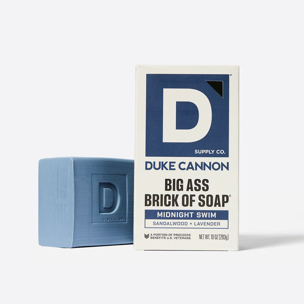 Duke Cannon BIG ASS BRICK OF SOAP Midnight Swim