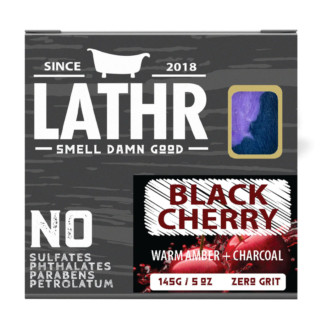 Lathr BAR SOAP - Black Cherry