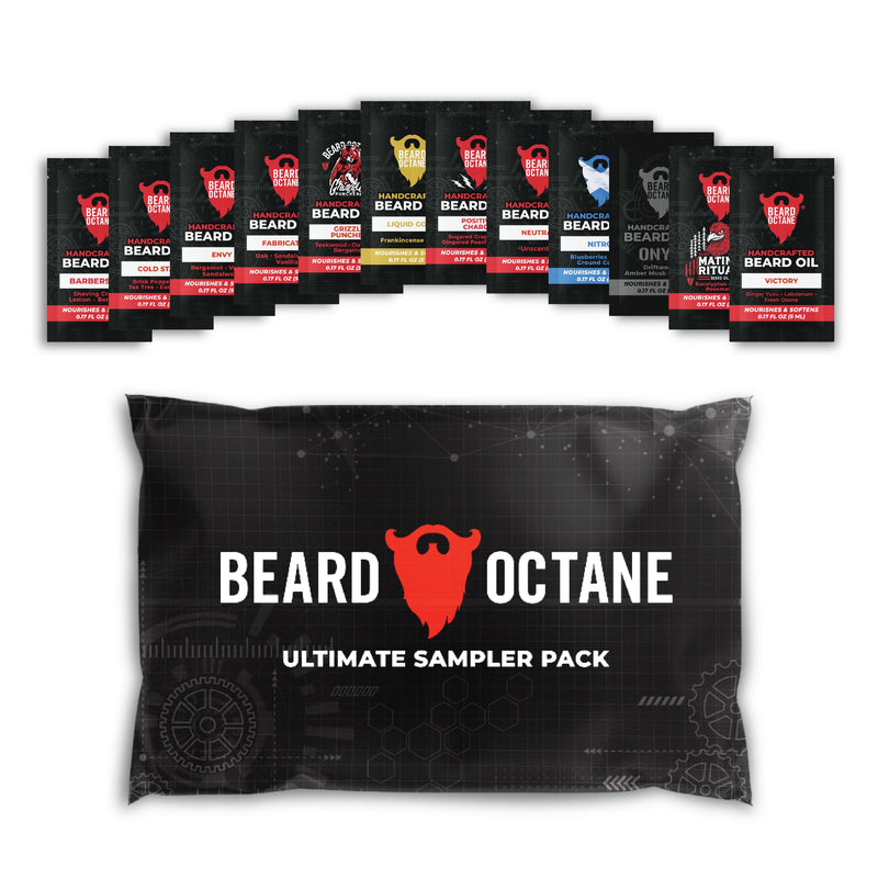 Beard Octane Ultimate BEARD OIL Sampler Pack – Mature Gents Store