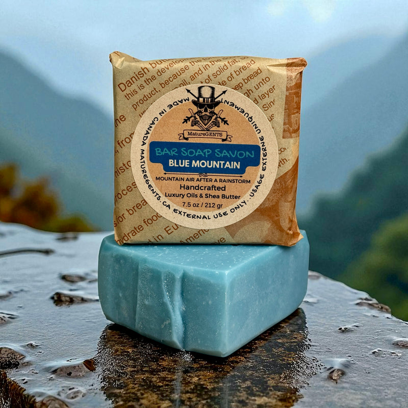 Mature Gents BAR SOAP Blue Mountain (NEW)