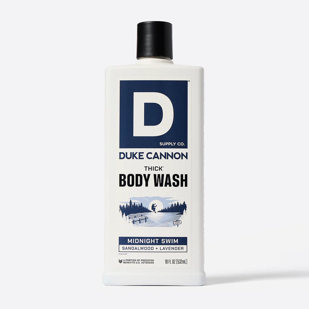Duke Cannon Thick BODY WASH Midnight Swim