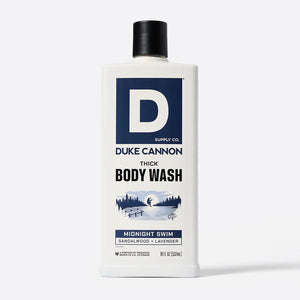 Duke Cannon Thick BODY WASH Midnight Swim