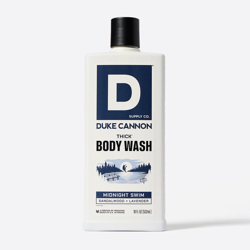 Duke Cannon Thick BODY WASH Midnight Swim