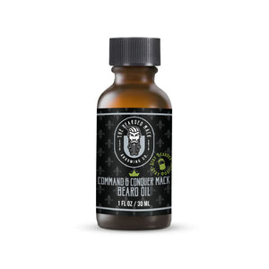 The Bearded Mack BEARD OIL Command & Conquer (NEW)