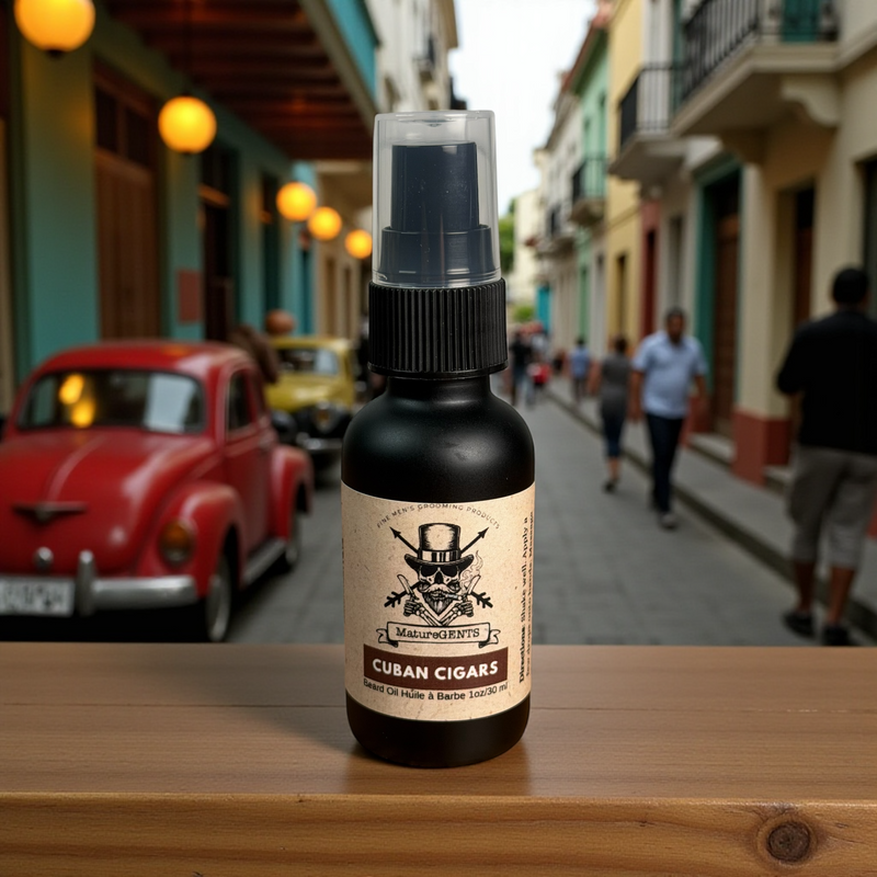 Mature Gents BEARD OIL Cuban Cigars