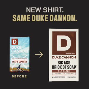 Duke Cannon BIG ASS BRICK OF SOAP Old Glory
