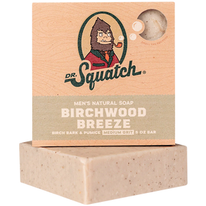 Dr. Squatch BAR SOAP Birchwood Breeze