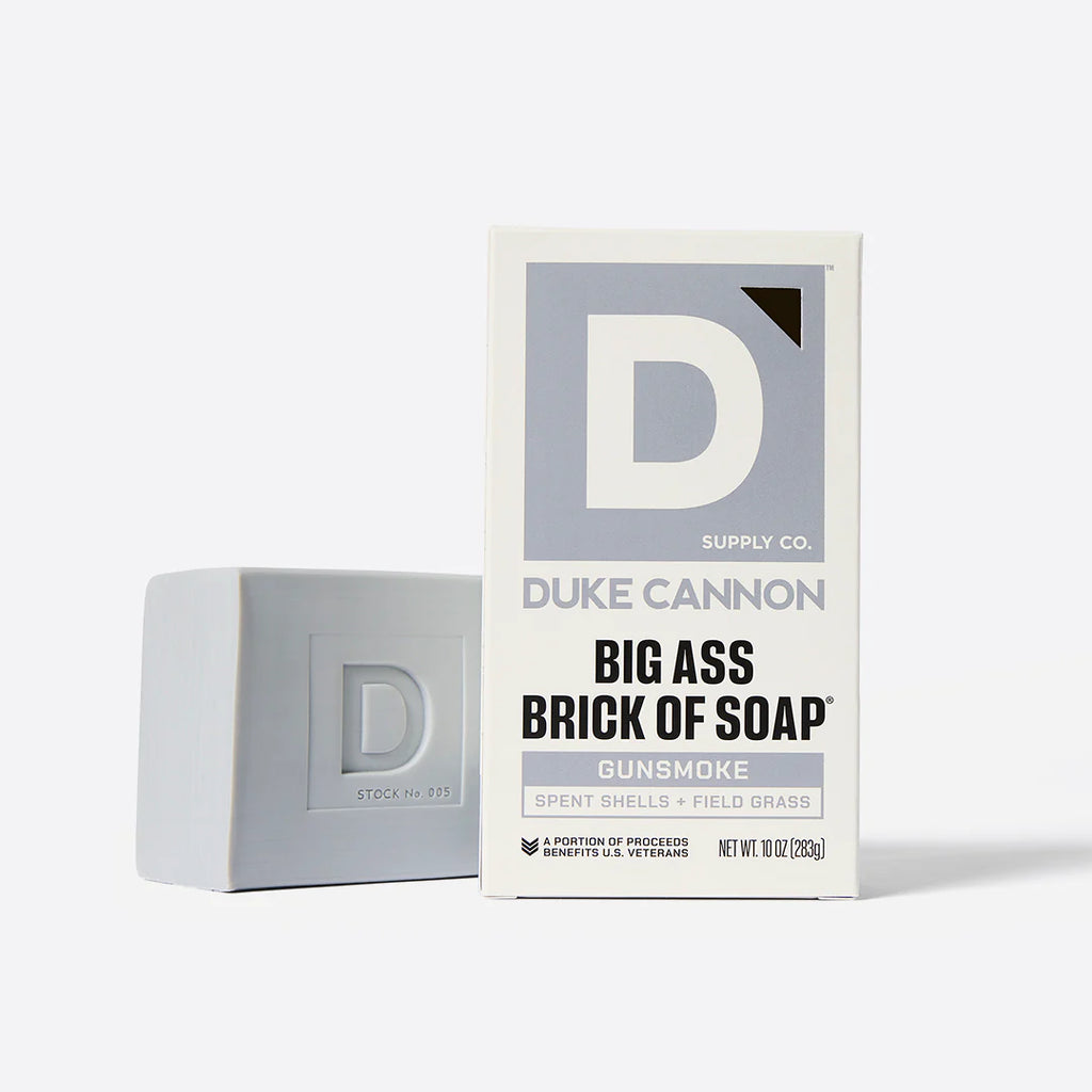 Duke Cannon BIG ASS BRICK OF SOAP Gun Smoke