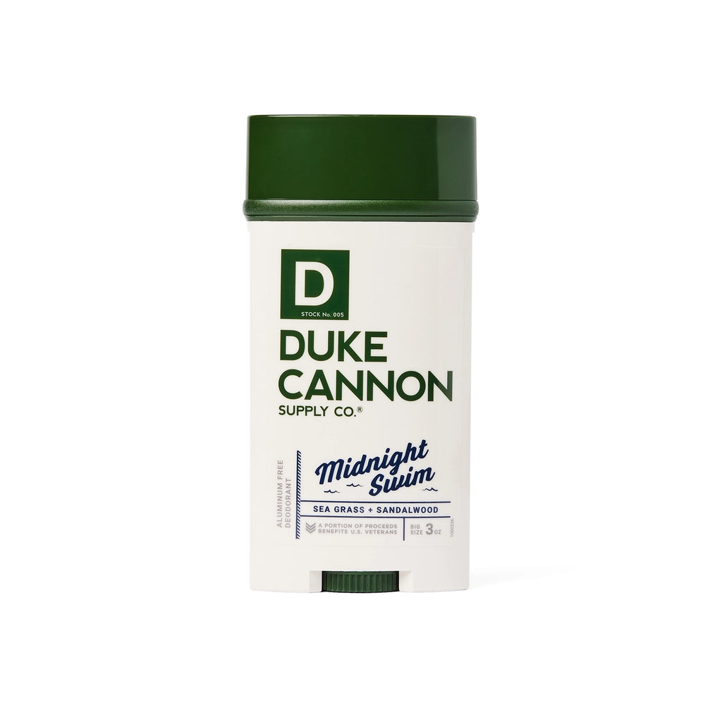 Duke Cannon ALUMINUM FREE DEODORANT Midnight Swim NEW!