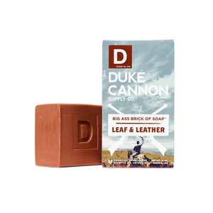 Duke Cannon BIG ASS BRICK OF SOAP Leaf and Leather