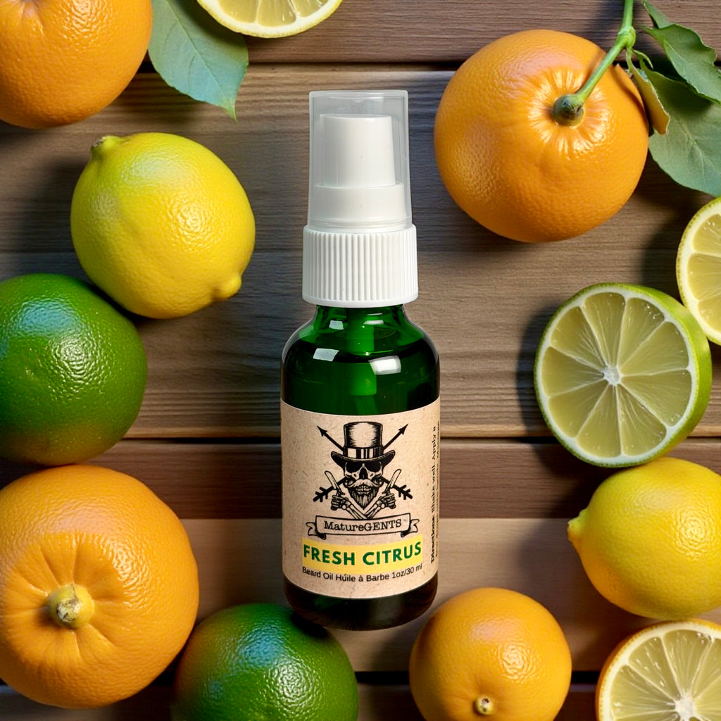 Mature Gents BEARD OIL Fresh Citrus (NEW)