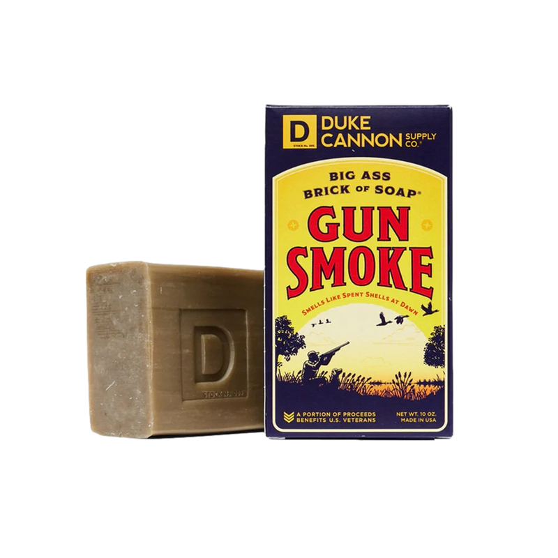 Duke Cannon BIG ASS BRICK OF SOAP Gun Smoke