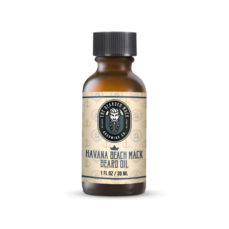 The Bearded Mack BEARD OIL Havana Beach (NEW)