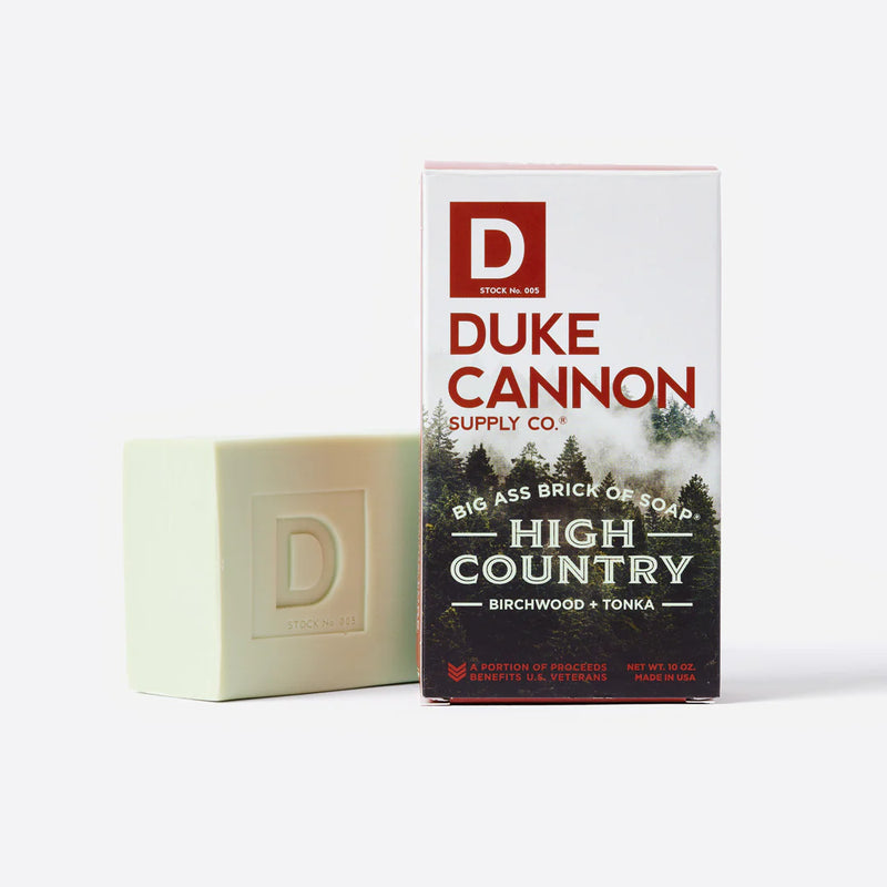 Duke Cannon BIG ASS BRICK OF SOAP High Country NEW!