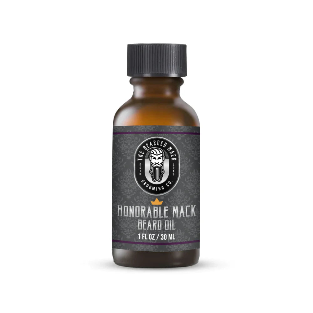 The Bearded Mack BEARD OIL Honorable Mack NEW!