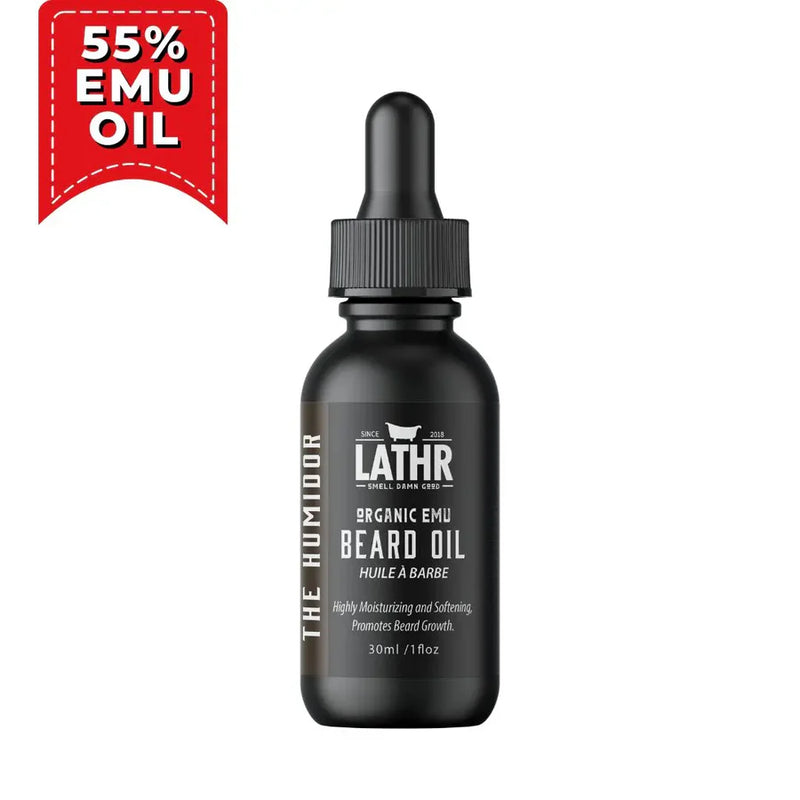 Lathr EMU BEARD OIL The Humidor