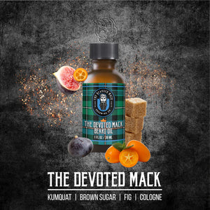 The Bearded Mack BEARD OIL The Devoted Mack (NEW)