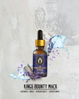 The Bearded Mack BEARD OIL Kings Bounty (NEW)