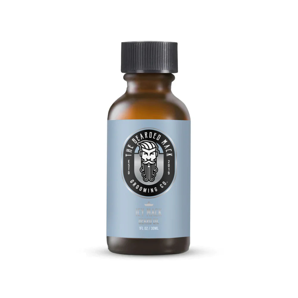 The Bearded Mack BEARD OIL Icy Mack NEW!