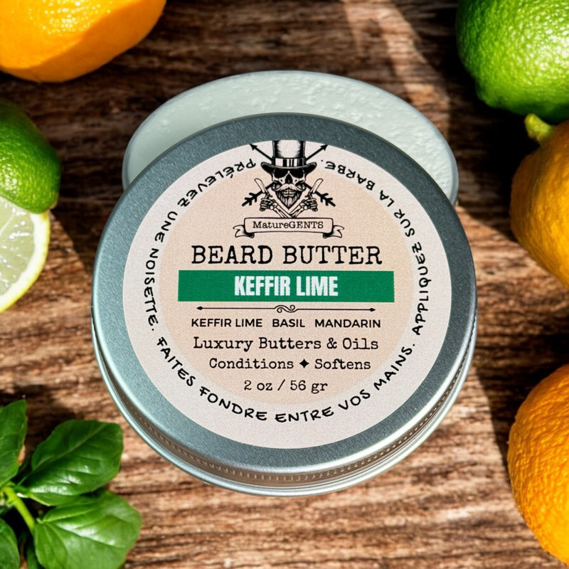 Mature Gents BEARD BUTTER Keffir Lime NEW!