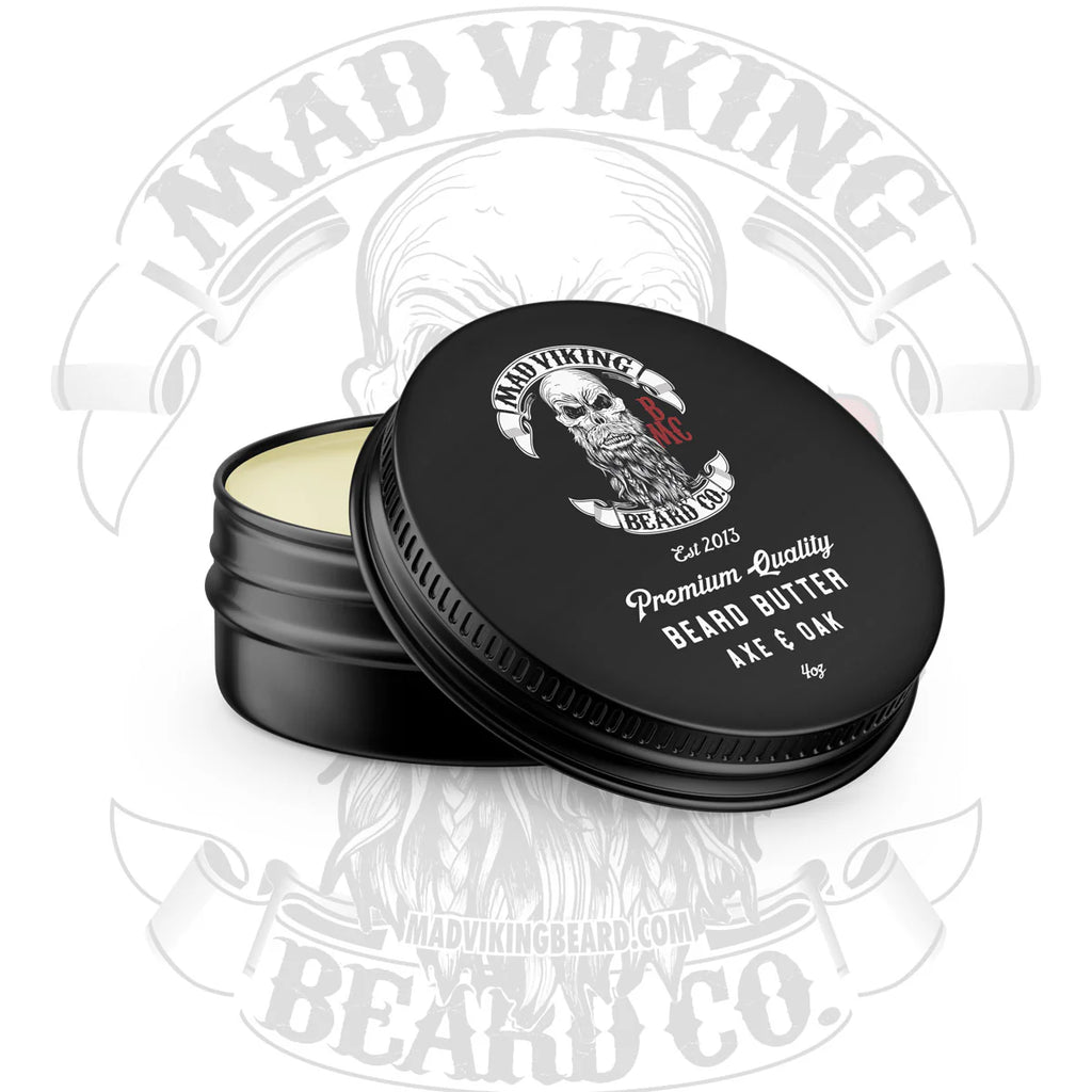Mad Viking BEARD BUTTER Axe & Oak (Amber Oud) NEW!