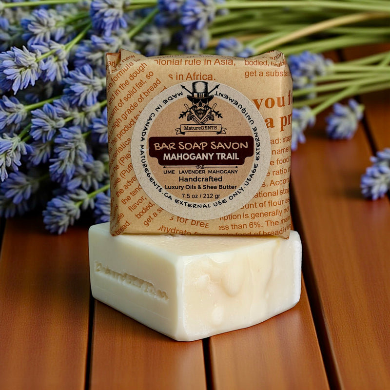 Mature Gents BAR SOAP Mahogany Trail (NEW)