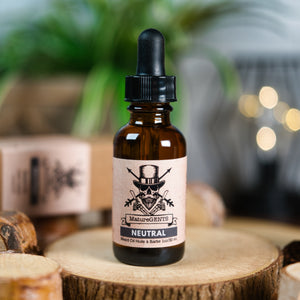 Mature Gents BEARD OIL Neutral