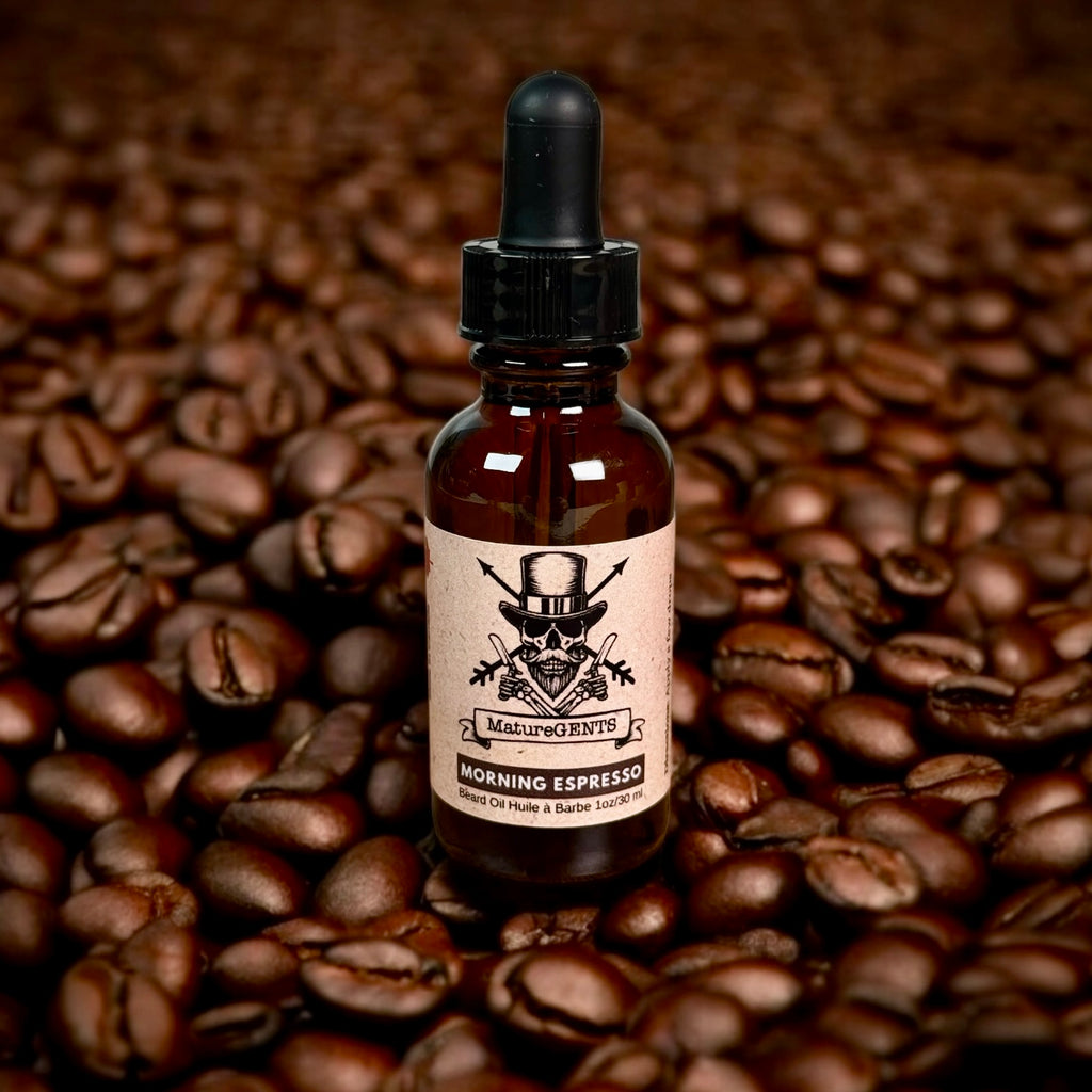 Mature Gents BEARD OIL Morning Espresso NEW!