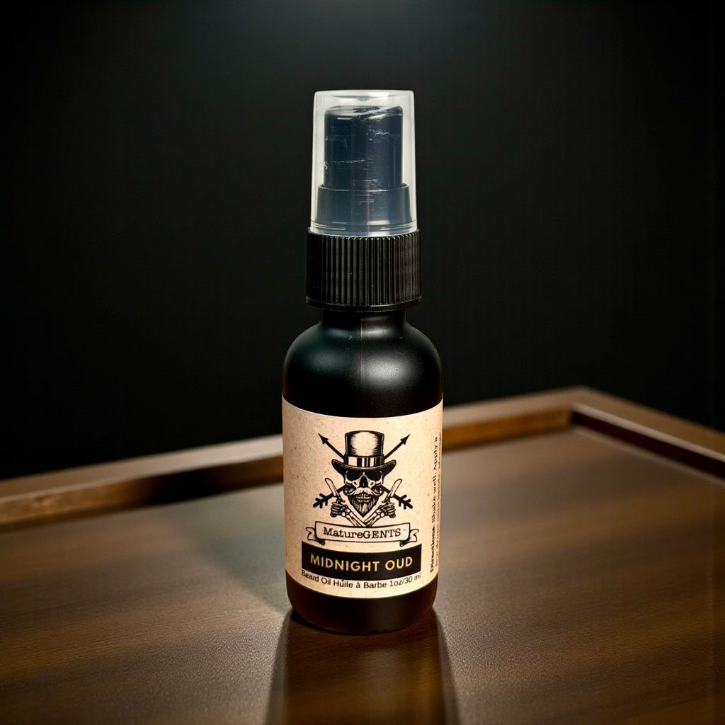 Mature Gents BEARD OIL Midnight Oud (NEW)