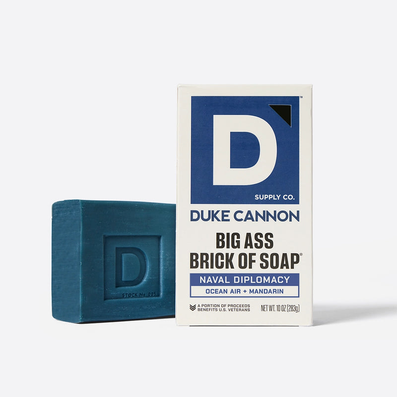 Duke Cannon BIG ASS BRICK OF SOAP Navel Diplomacy