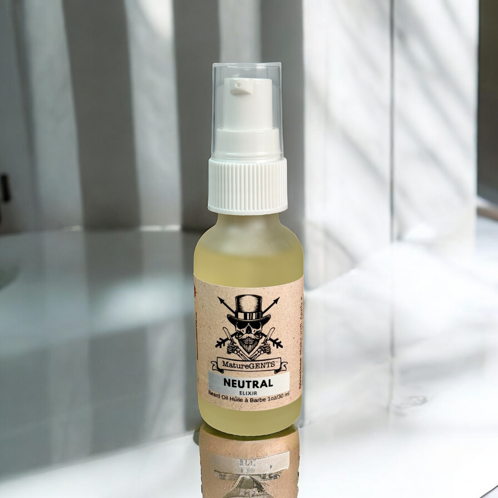 Mature Gents BEARD OIL Neutral Elixir