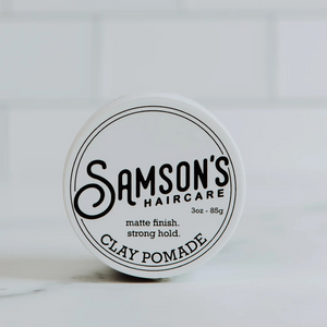Samson's Haircare MATTE FINISH CLAY Pomade