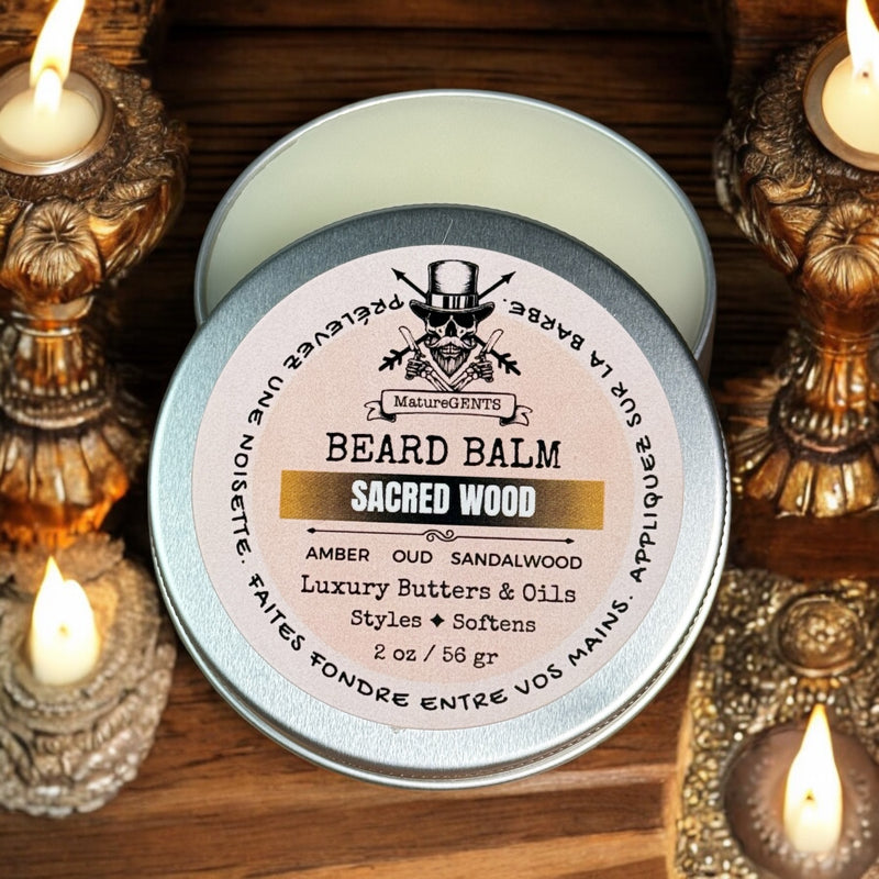 Mature Gents BEARD BALM Sacred Wood NEW!