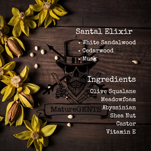 Mature Gents BEARD OIL Santal Elixir