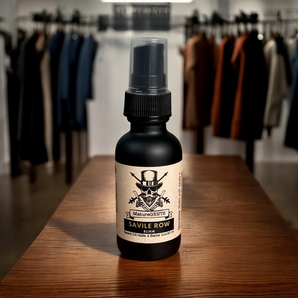 Mature Gents BEARD OIL Savil Row Elixir NEW!