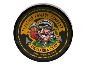 Flagship Pomade ARTISAN SHAVE SOAP – Dead Sea Clay Edition (NEW)
