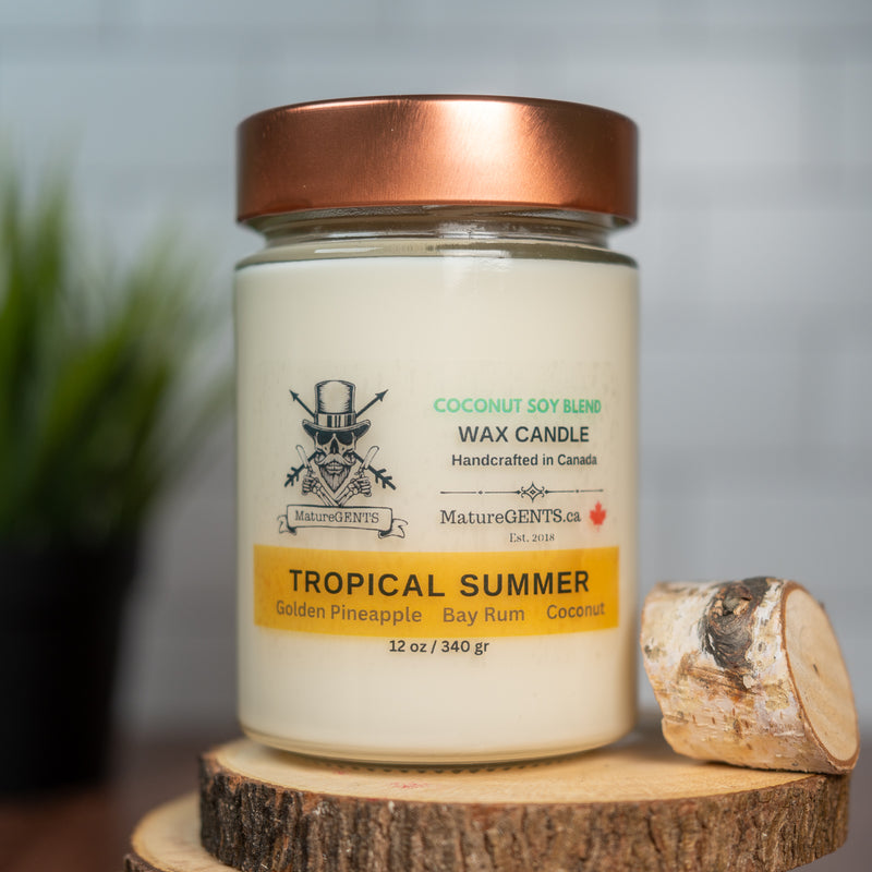 Mature Gents CANDLE Tropical Summer NEW!