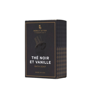 Noble Otter BAR SOAP The Noir Et Vanille