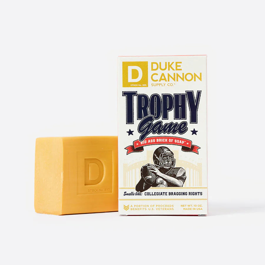 Duke Cannon BIG ASS BRICK OF SOAP Trophy Game NEW!