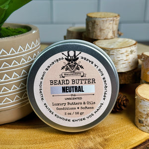 Mature Gents BEARD BUTTER Neutral NEW!