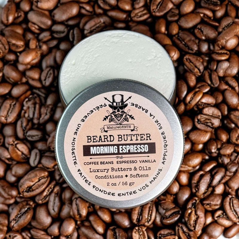 Mature Gents BEARD BUTTER Morning Espresso NEW!