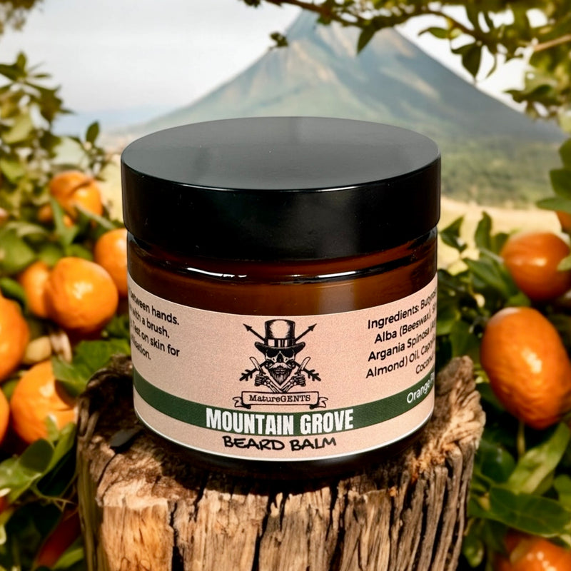 Mature Gents BEARD BALM Mountain Grove NEW!