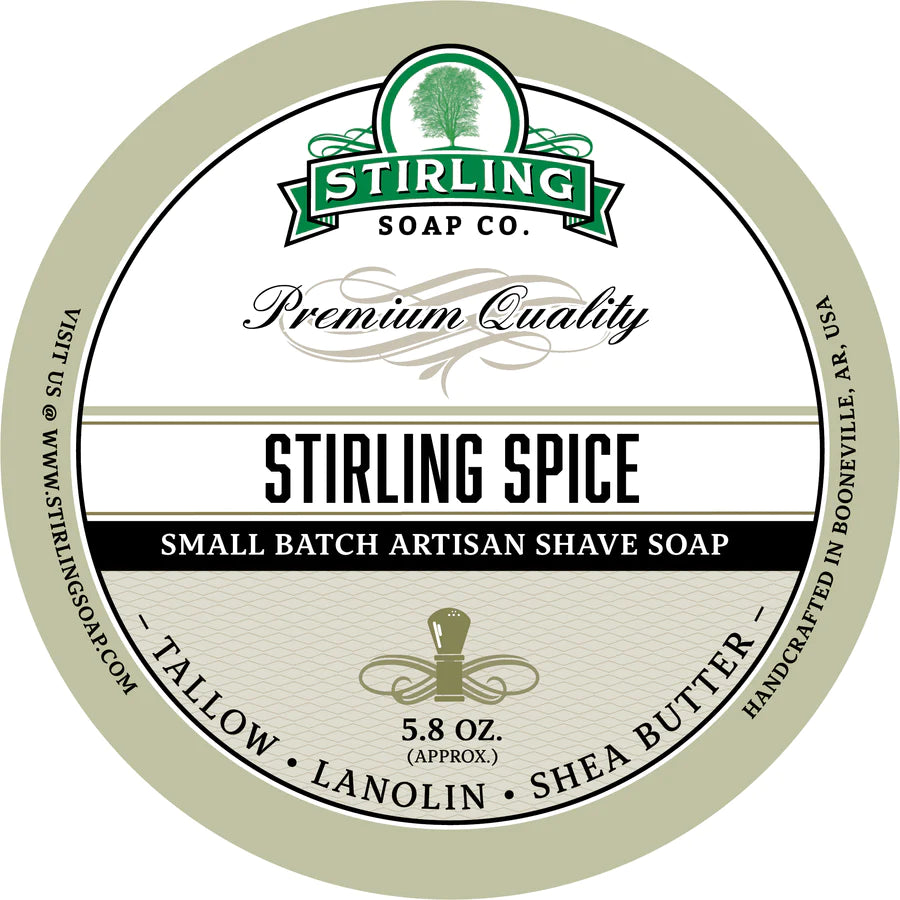 Stirling Soap SHAVE SOAP Stirling Spice