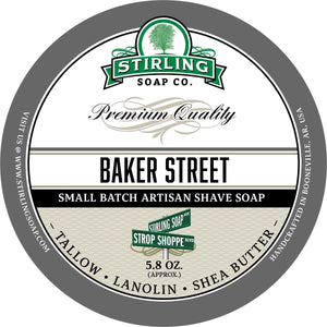 Stirling Soap SHAVE SOAP Baker Street